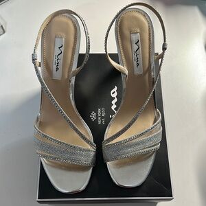 Nina Bobby Embellished Ankle
Strap Sandal (Women) - Size 11